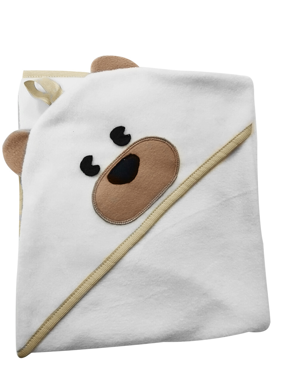 Плед Uviton Bear молочный
