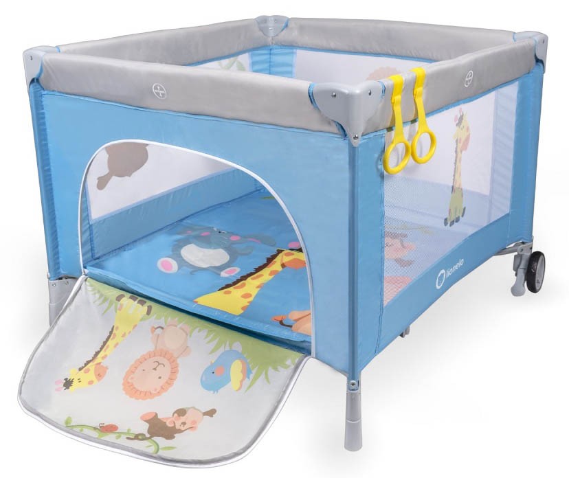 Манеж Lionelo LO-Stella Blue Animals