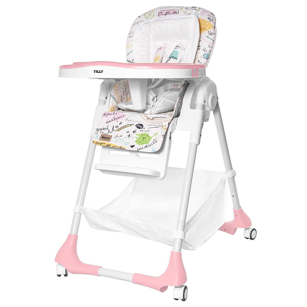 Стульчик для кормления BABY TILLY Bistro T-641/2 Rose