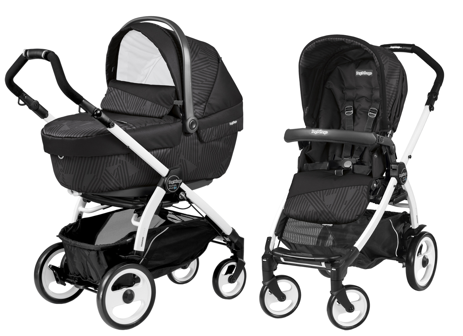 Peg-Perego Book Plus 51 Modular Geo Black