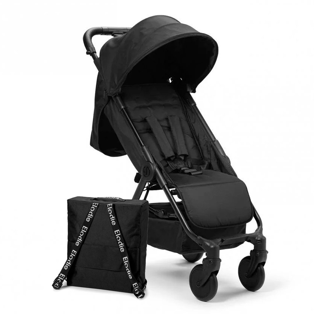 Прогулочная коляска Elodie Mondo Black New