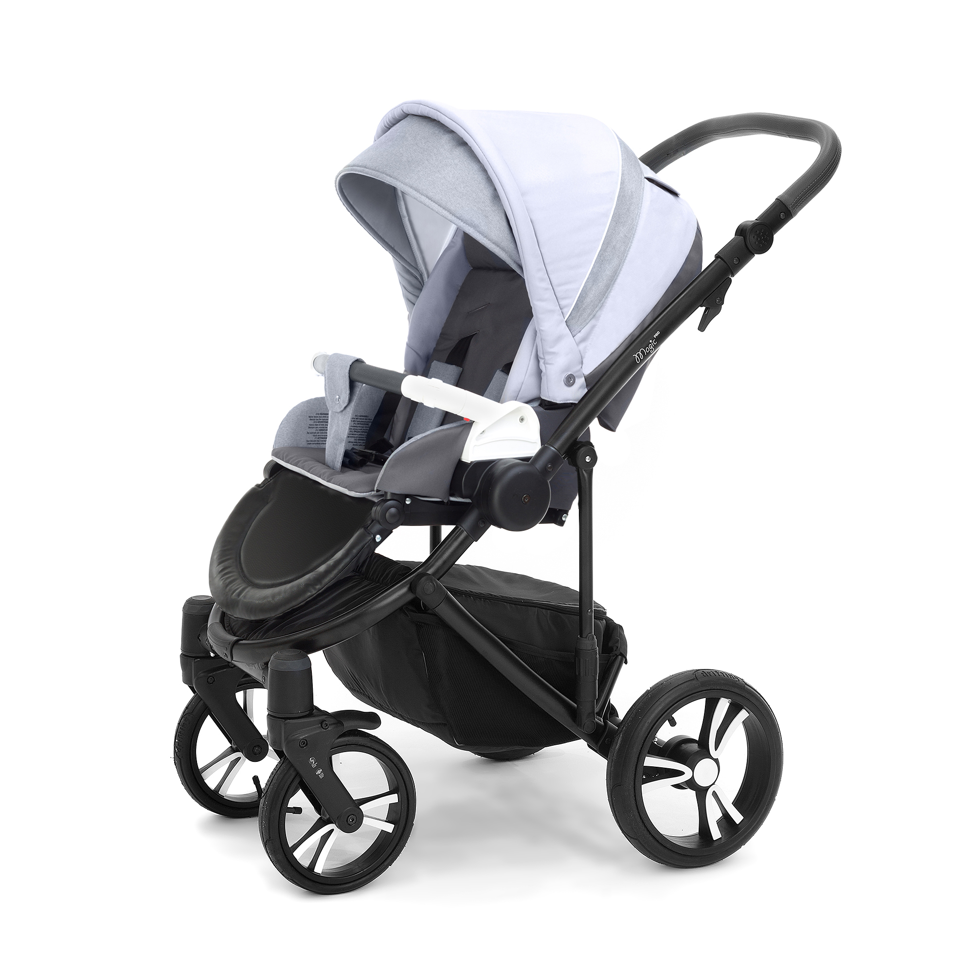 Прогулочная коляска Esspero Magic Alu (шасси Black) Grey Stone