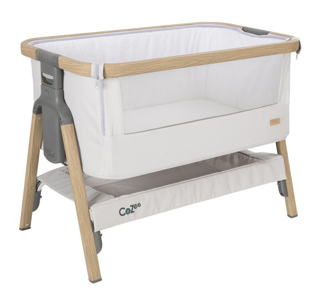 Колыбель Tutti Bambini CoZee Oak and Silver