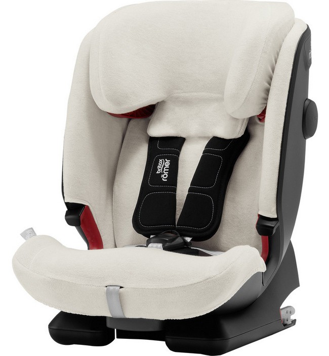Летний чехол для автокресла Britax Römer Advansafix IV R белый