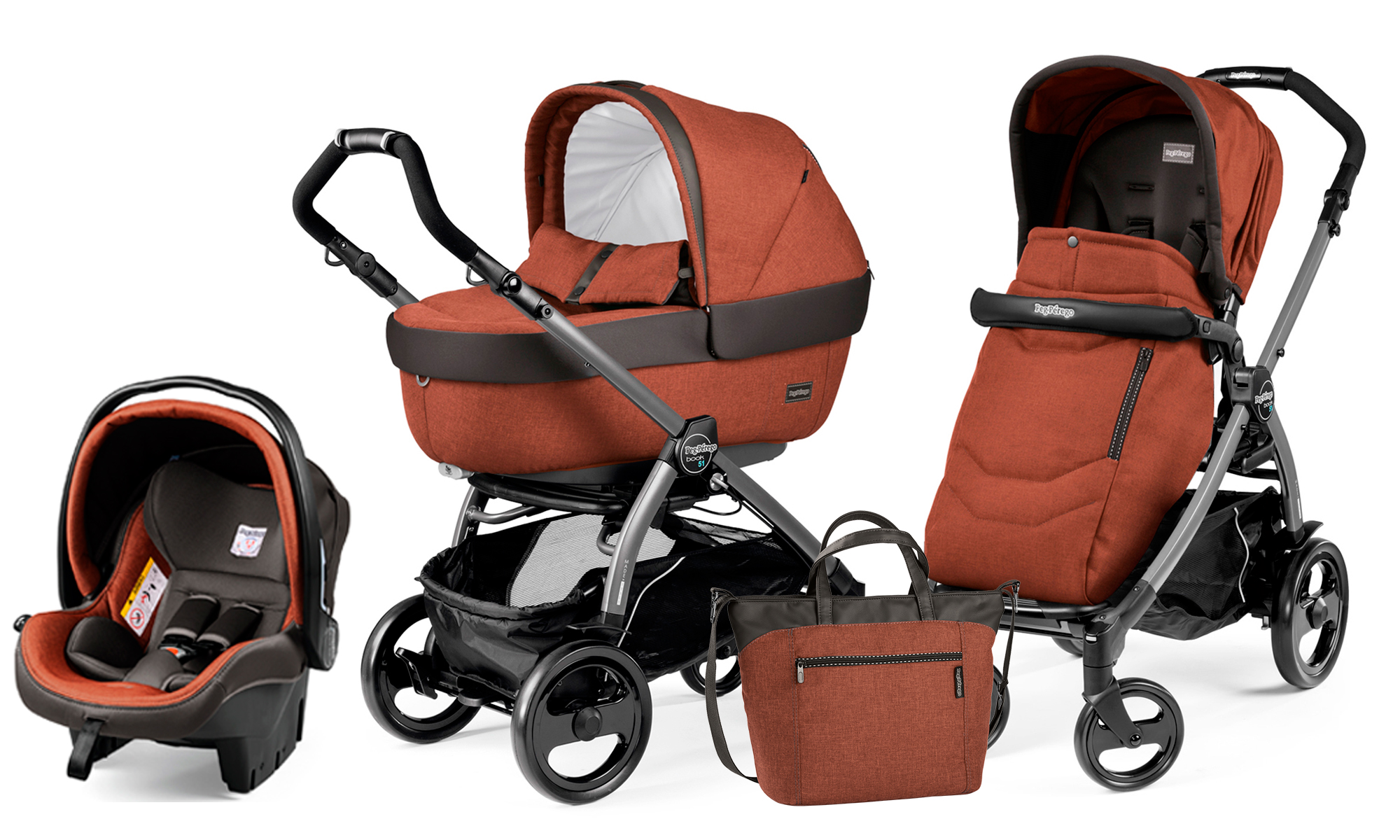 Peg-Perego Book Plus 51 Set Modular Terracotta