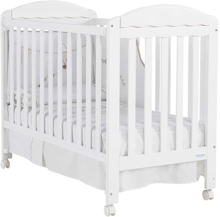 Детская кроватка Micuna Judith 120x60 White/White
