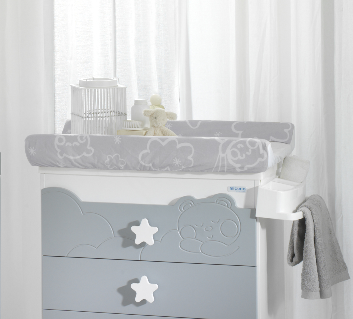 Чехол на пеленальный комод Micuna Dolce Luce ТХ-1152 Grey