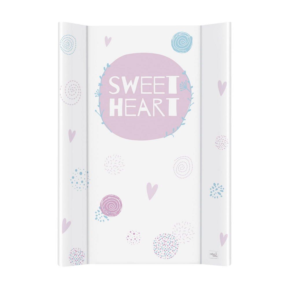 Матрац пеленальный Ceba Baby 70 см без изголовья на кровать 120*60 см Lolly Polly Love