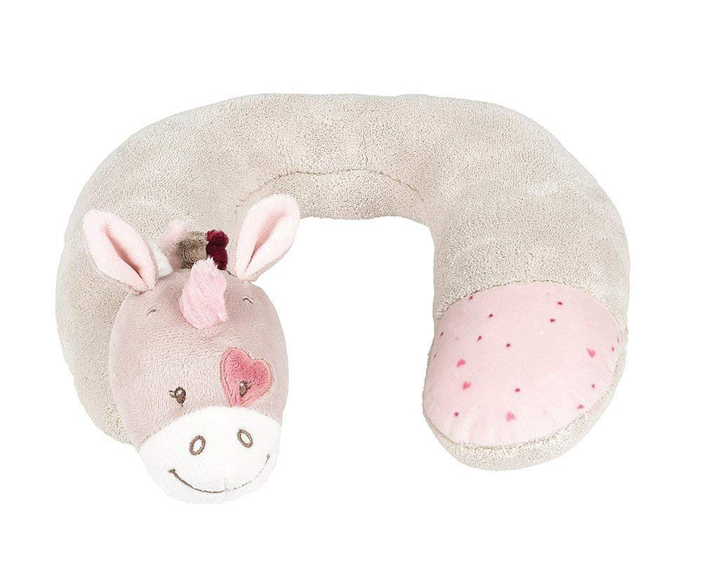 Подушка-подголовник Nattou Neck pillow Nina, Jade Lili Единорог 987400