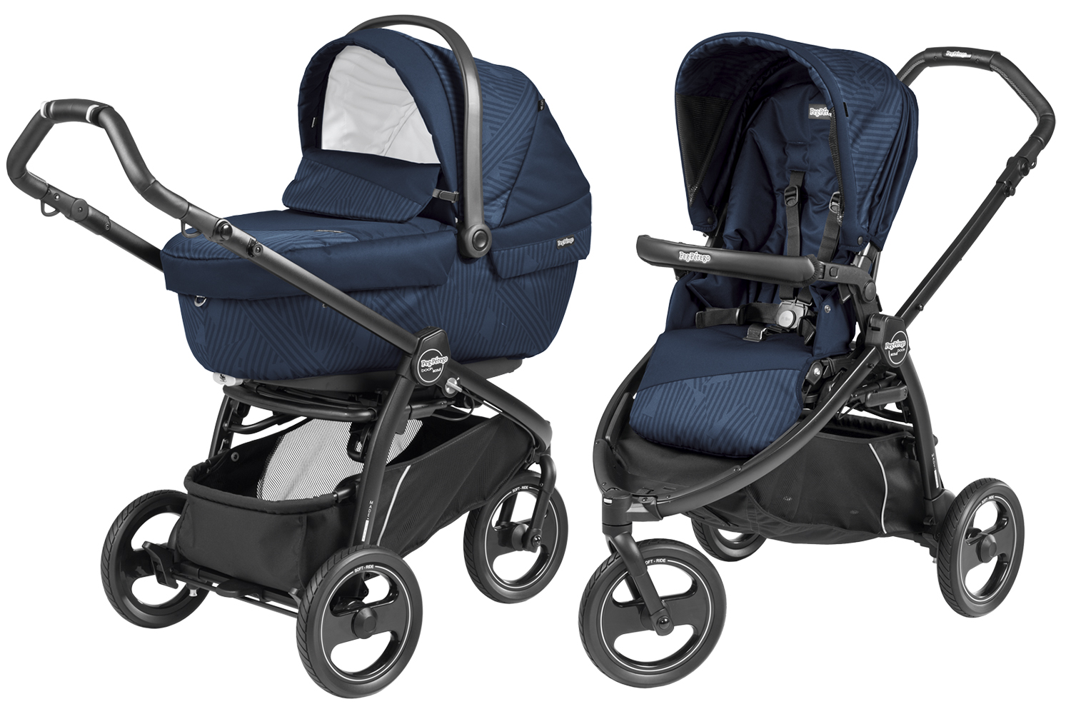 Коляска 2 в 1 Peg Perego Book Scout XL Modular Geo Navy