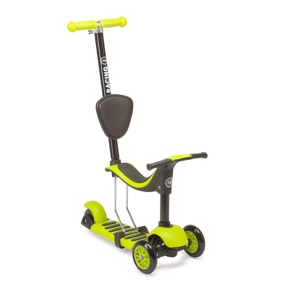 Самокат Happy Baby DUO 2 в 1 green