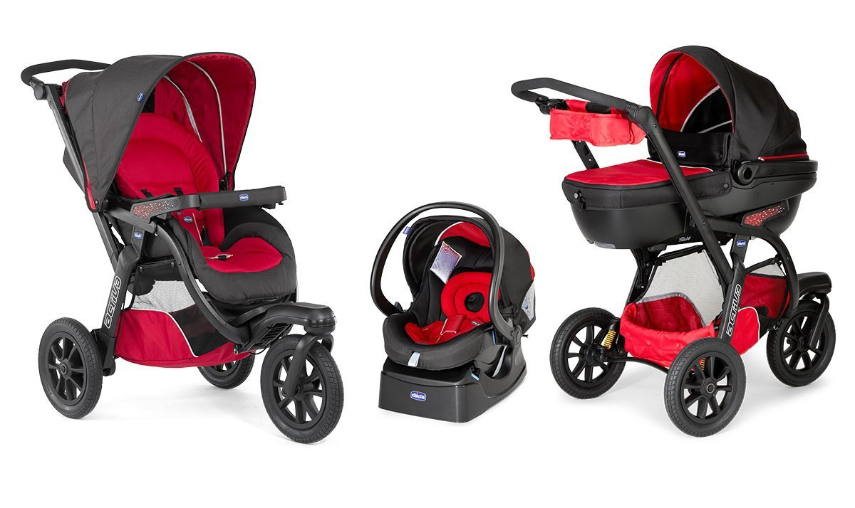 Коляска 3 в 1 Chicco Trio Activ3 Race