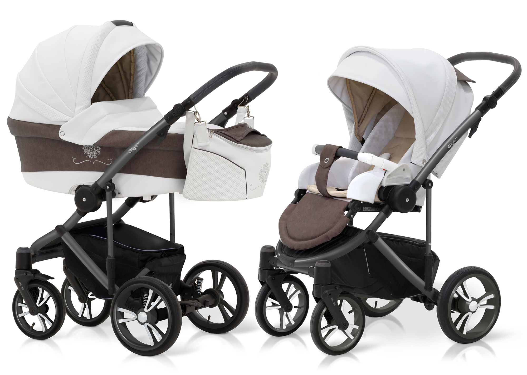 Коляска 2 в 1 Esspero LE Alesund (шасси Graphite) Brown