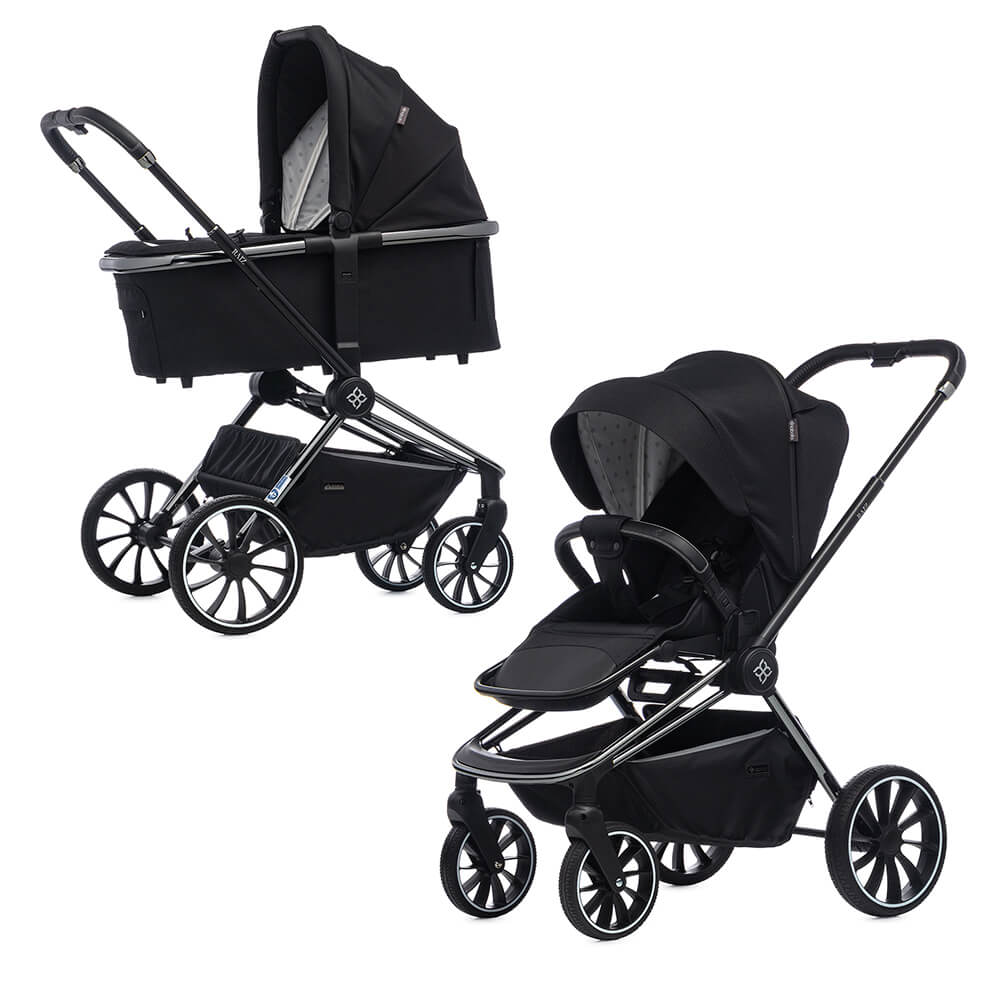 Коляска 2 в 1 Labala RAIZ Black
