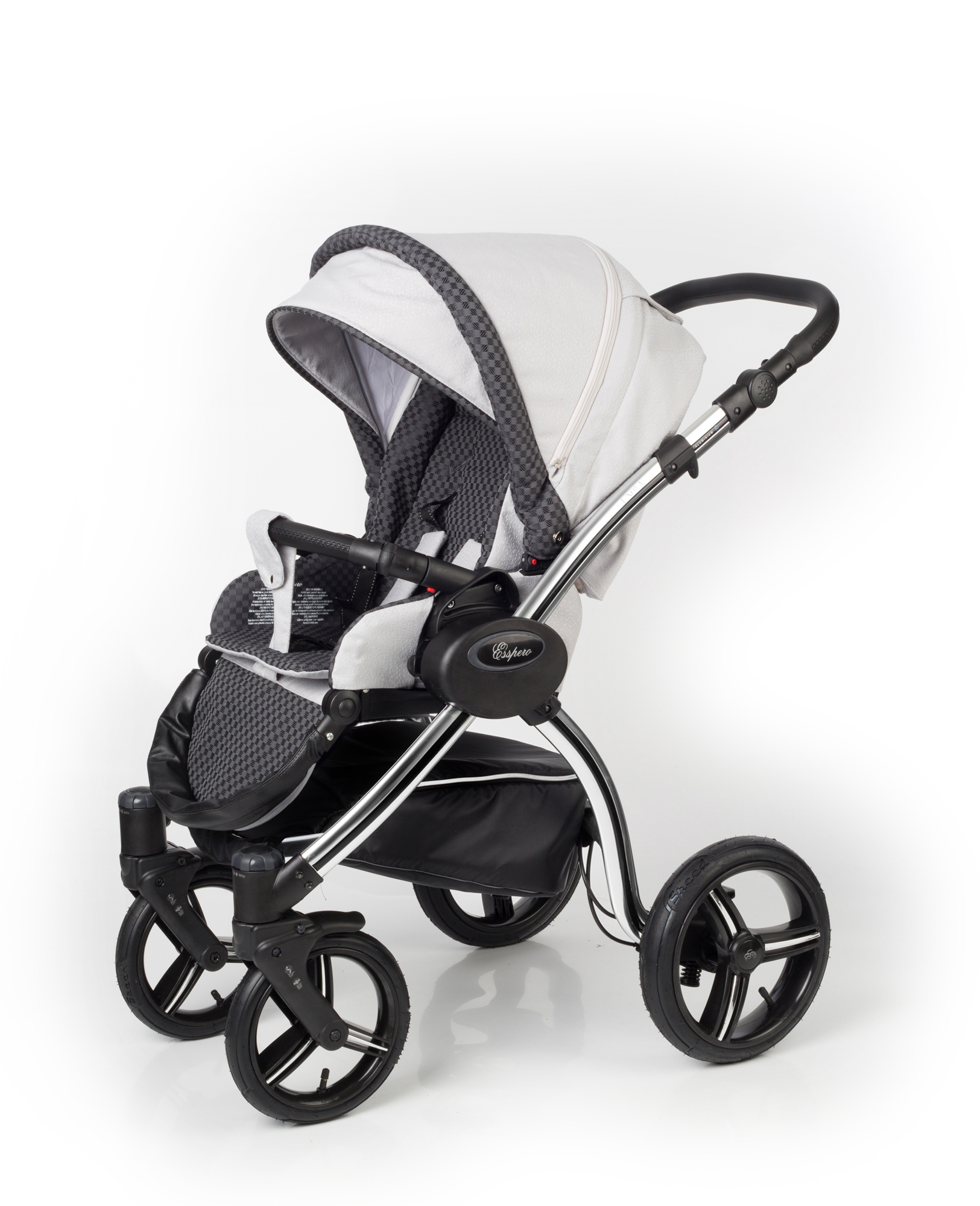 Прогулочная коляска Esspero I-Nova (шасси Chrome) Grey Carbon