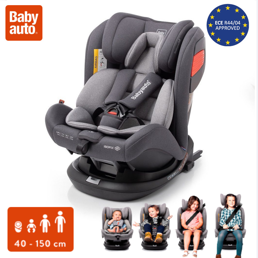 Автокресло BabyAuto Giroto 360 Anthracite