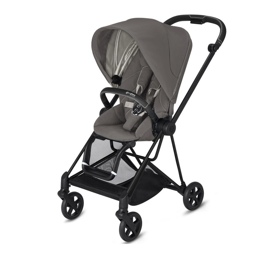 Прогулочная коляска Cybex MIOS III (шасси Matt Black) Soho Grey