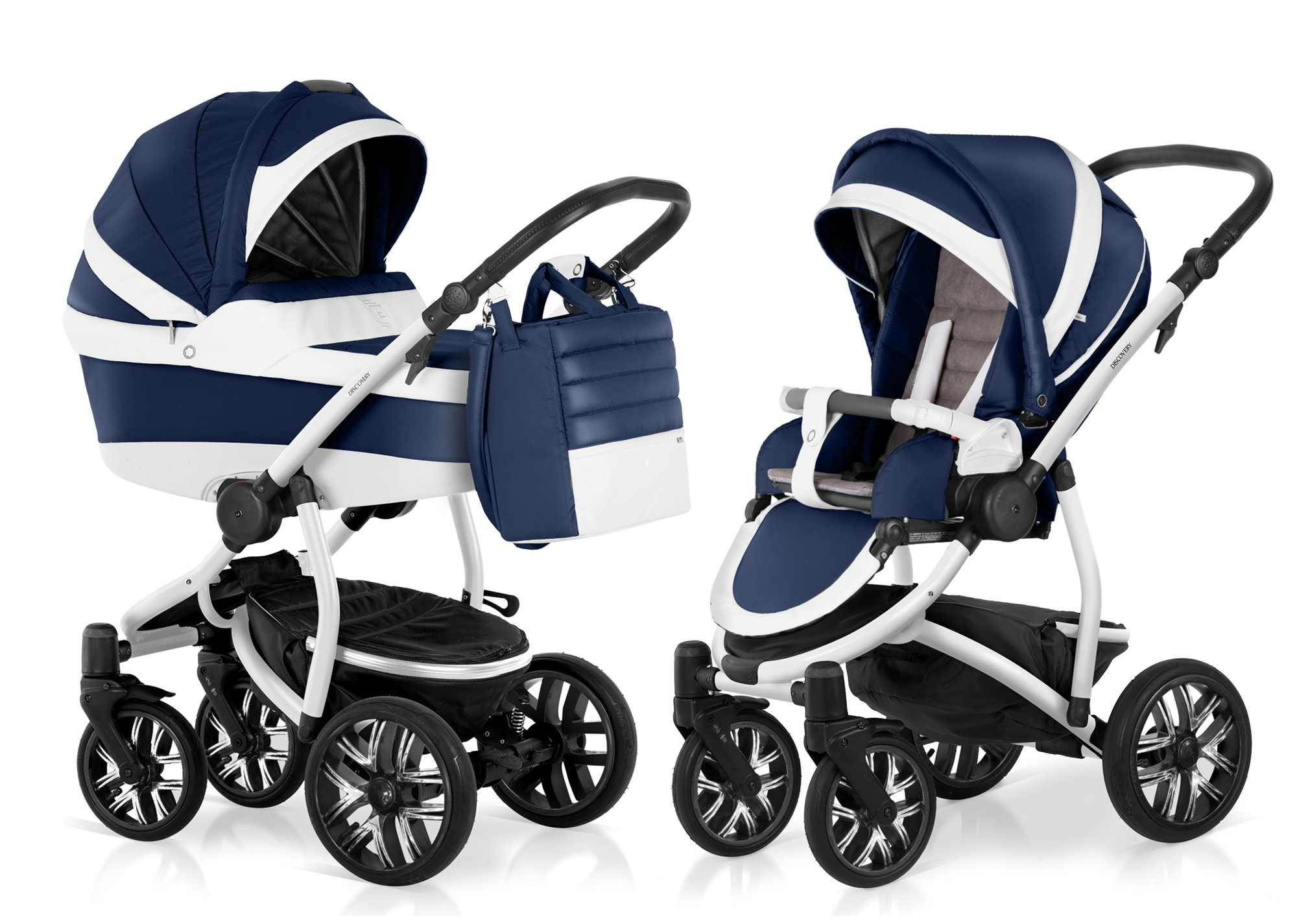 Коляска 2 в 1 Esspero Nord (шасси Discovery White) Brooklin