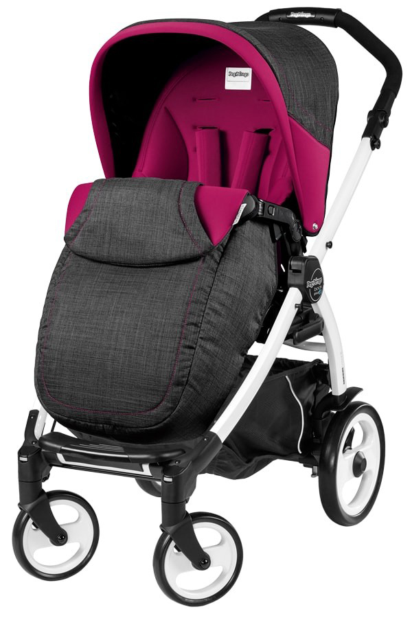 Прогулочная коляска Peg Perego Book 51 S Pop Up Completo (шасси White/Black) Fleur