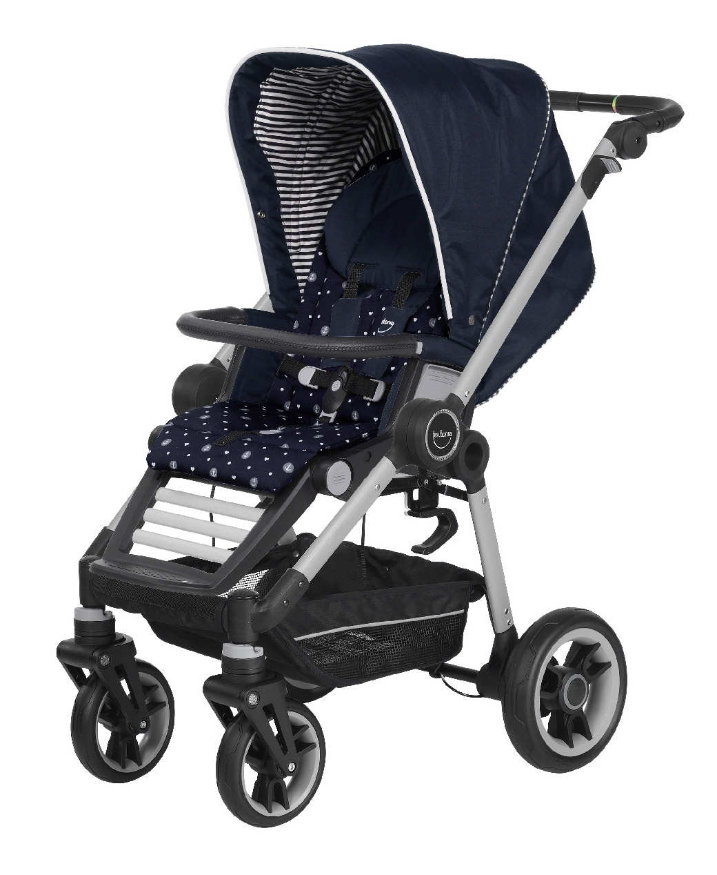 Прогулочная коляска Teutonia Bliss (шасси Graphite) 6115-6175 Little Sailor