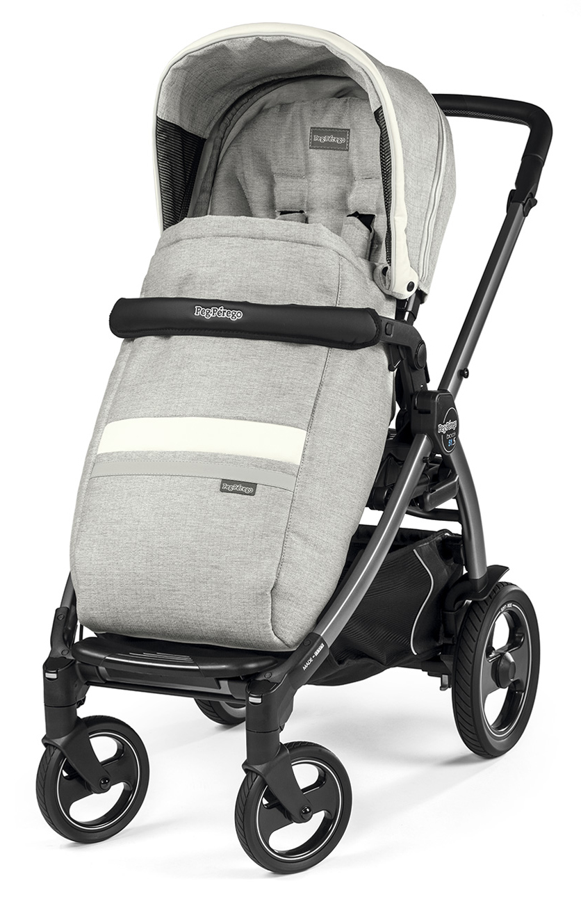 Прогулочная коляска Peg Perego Book 51 S Pop Up Completo (шасси Jet) Luxe Pure