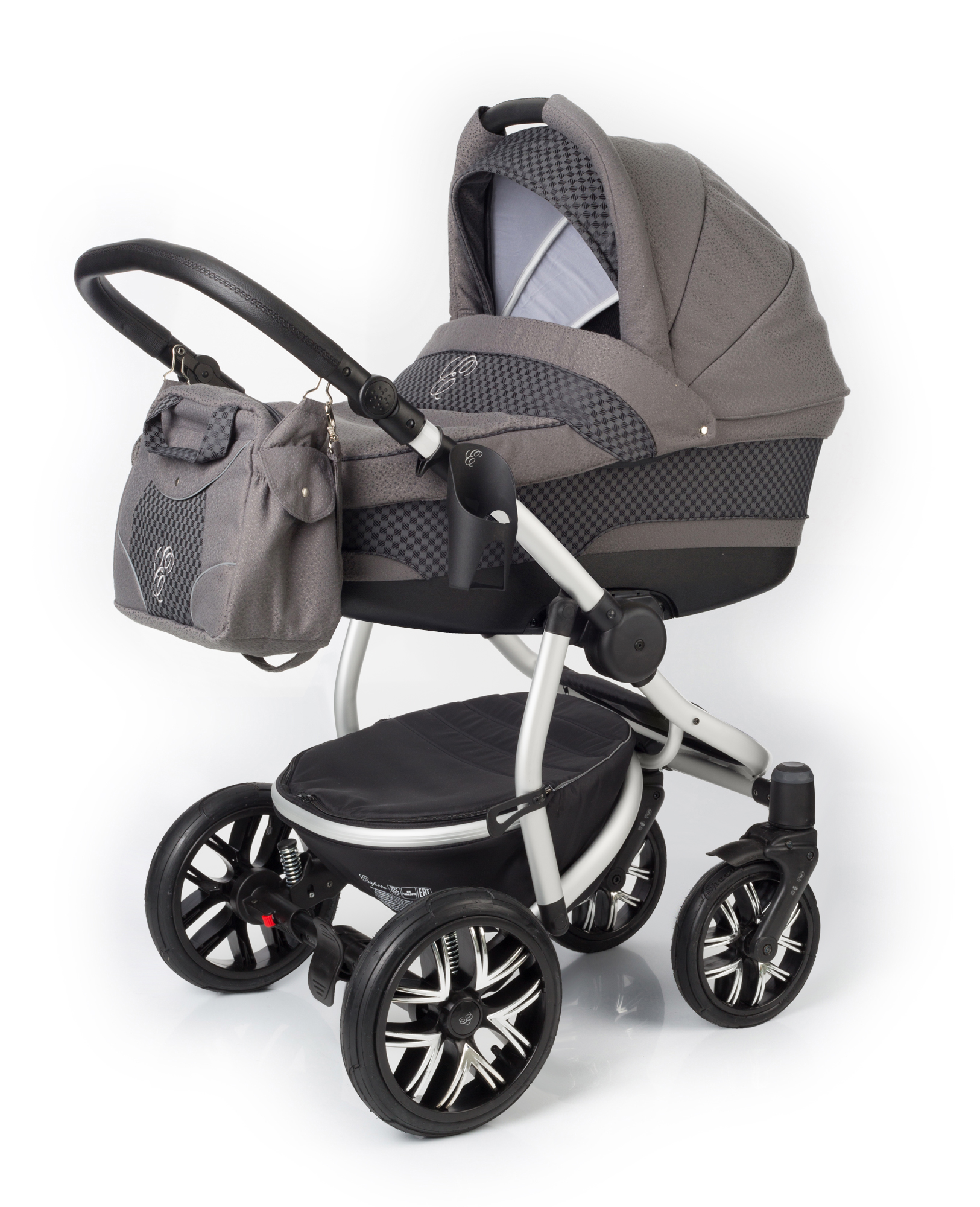 Коляска для новорожденных Esspero Discovery (шасси Grey) Carbon