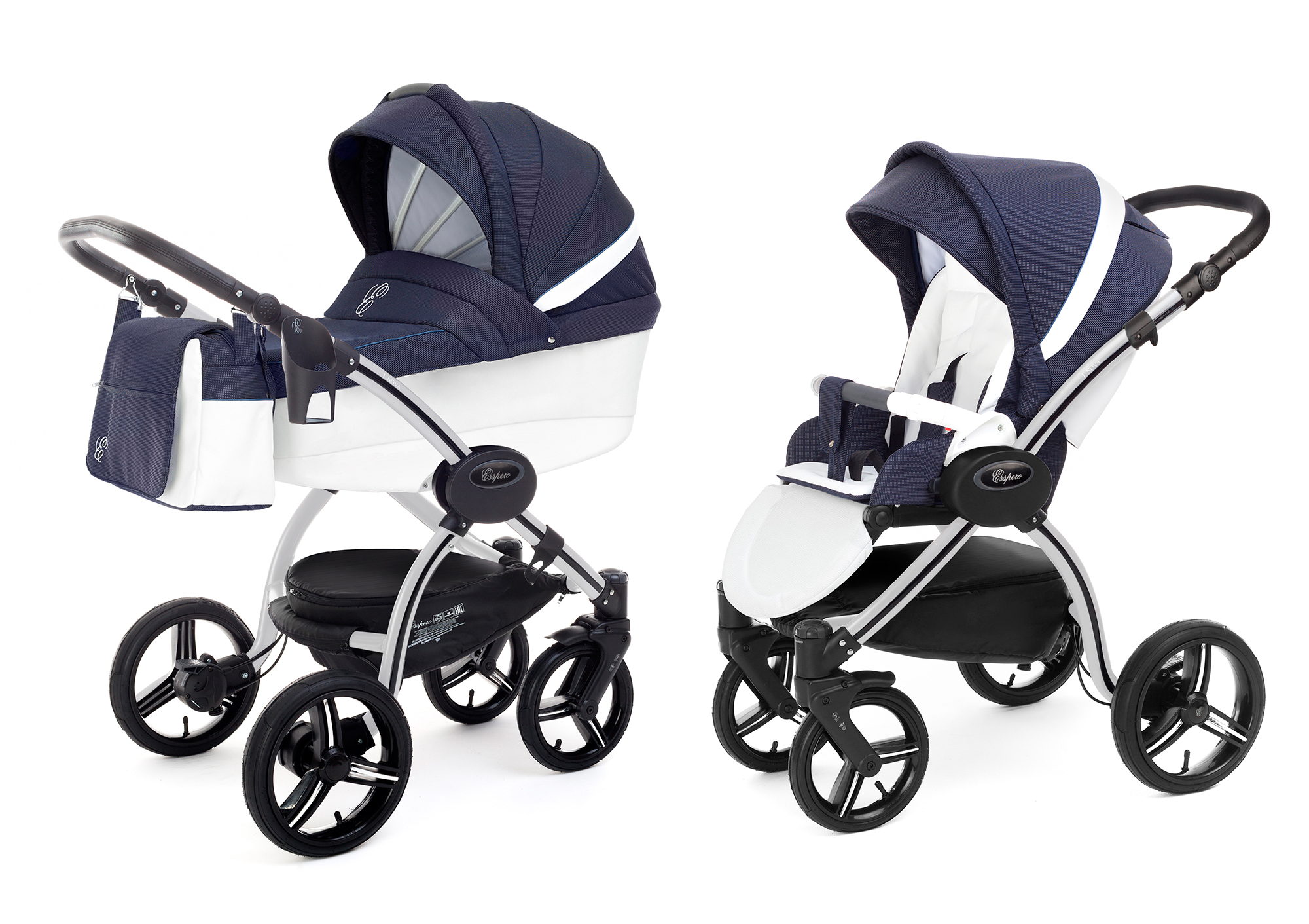 Коляска 2 в 1 Esspero Grand I-Nova (шасси Grey) Sky Star