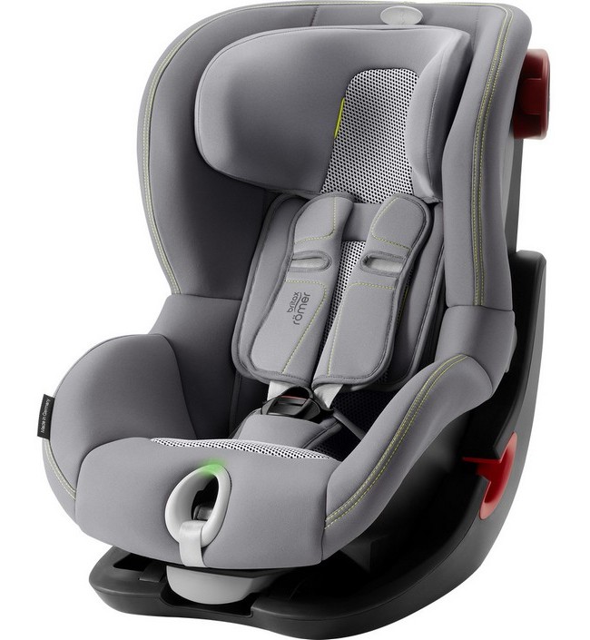 Автокресло Britax Römer King II LS (Black Series) Cool Flow - Silver Special Highline