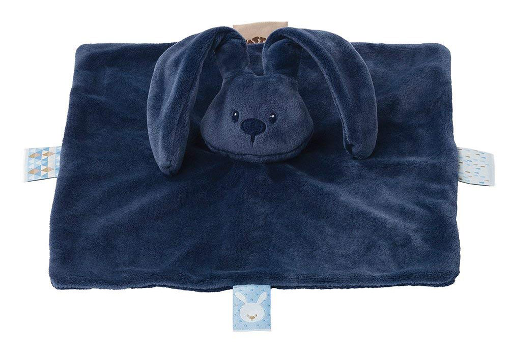 Мягкая игрушка Nattou Doudou Lapidou Кролик 878234 Navy Blue