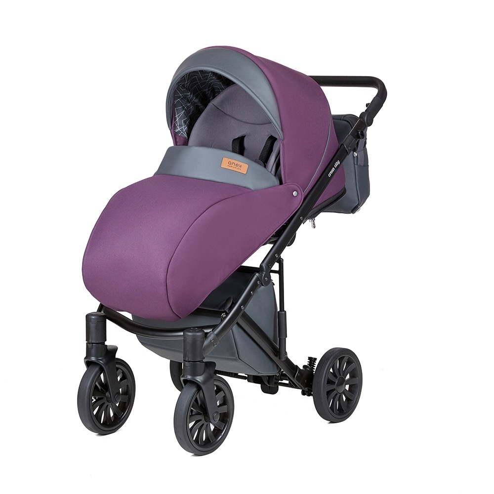 Прогулочная коляска Anex Cross City Cr(C02) Steel Plum