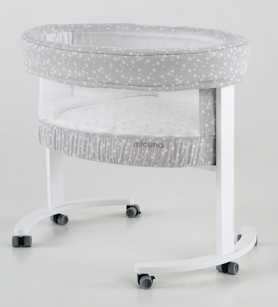 Колыбель Micuna Smart Fresh MO-1456 Stars/White