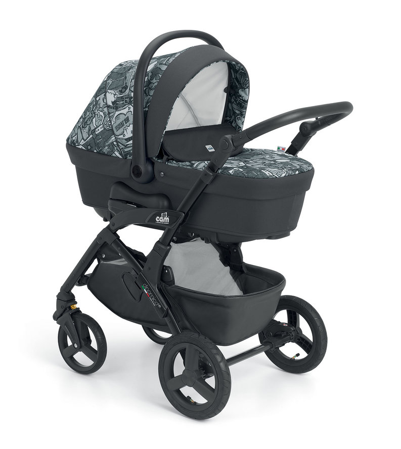 Коляска 3 в 1 Cam Dinamico Up Smart (шасси Black) 819