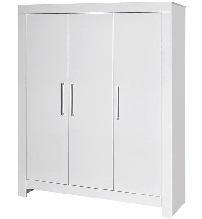 Трехсекционный шкаф Schardt Nordic White