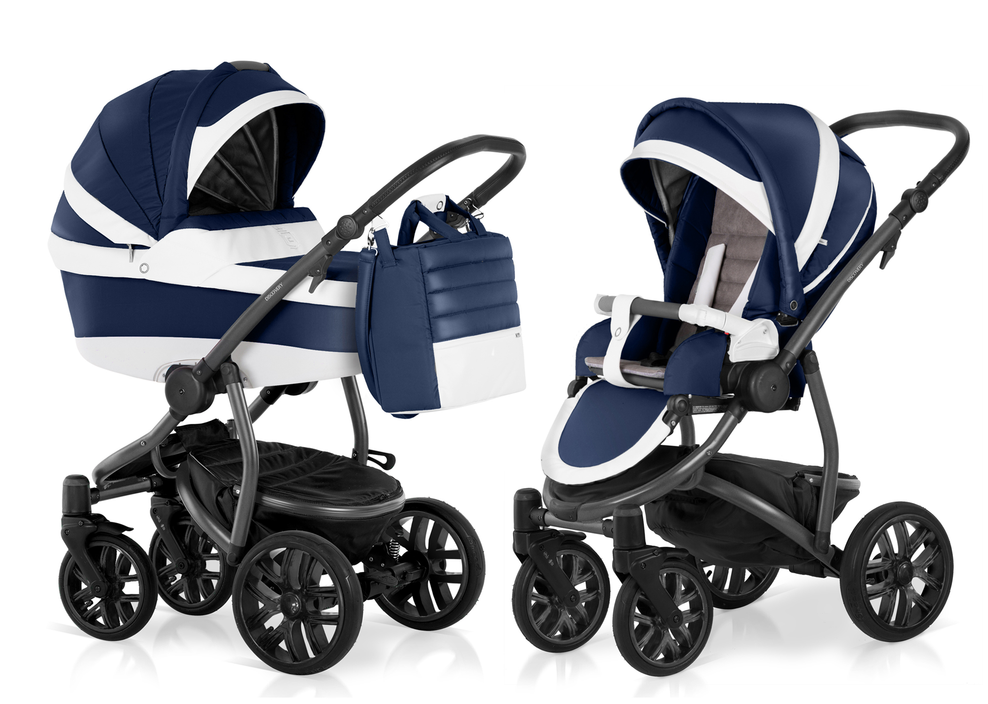 Коляска 2 в 1 Esspero Nord (шасси Discovery Graphite) Brooklin