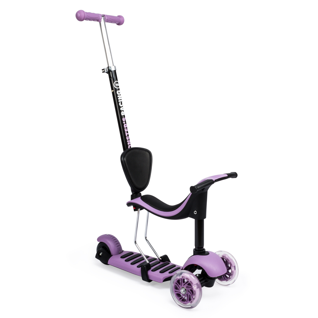 Самокат Happy Baby DUO 2 в 1 violet