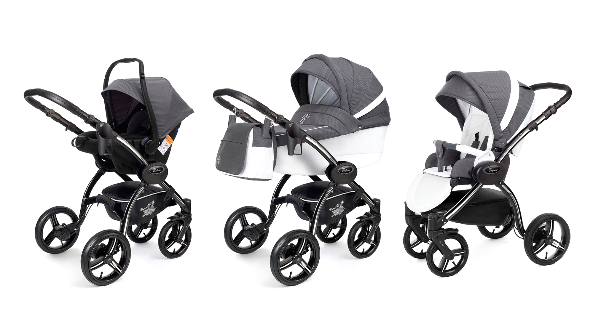 Коляска 3 в 1 Esspero Grand I-Nova (шасси Black) Diamond