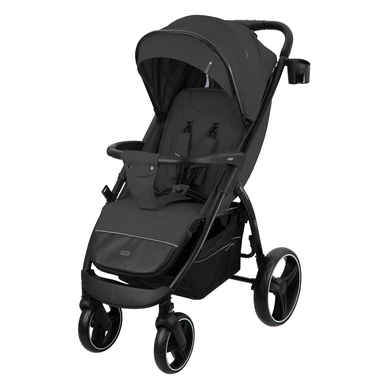 Прогулочная коляска INDIGO EPICA XL черный
