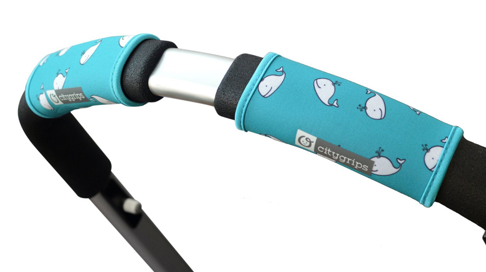 Чехлы Choopie CityGrips на ручки для универсальной коляски 380 aqua whale