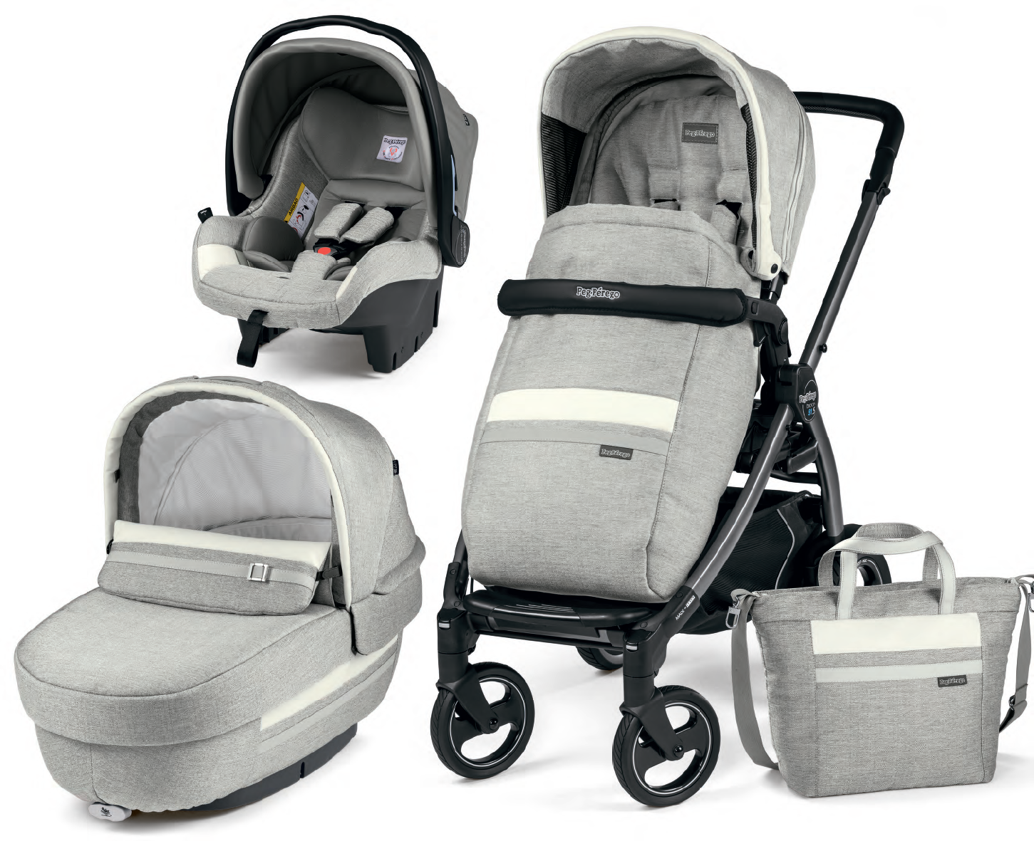 Peg-Perego Book Plus S Modular System Luxe Pure