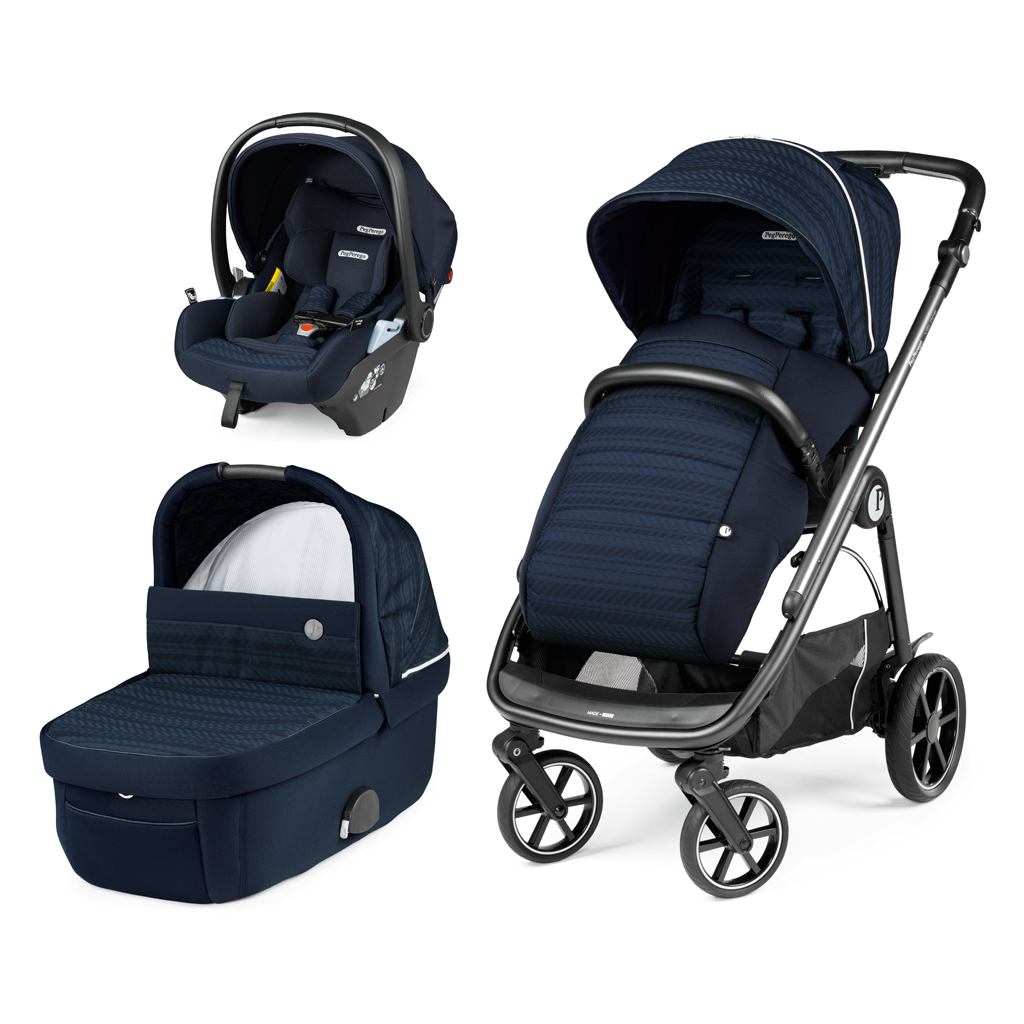 Коляска 3 в 1 Peg Perego Veloce Lounge Modular Eclipse