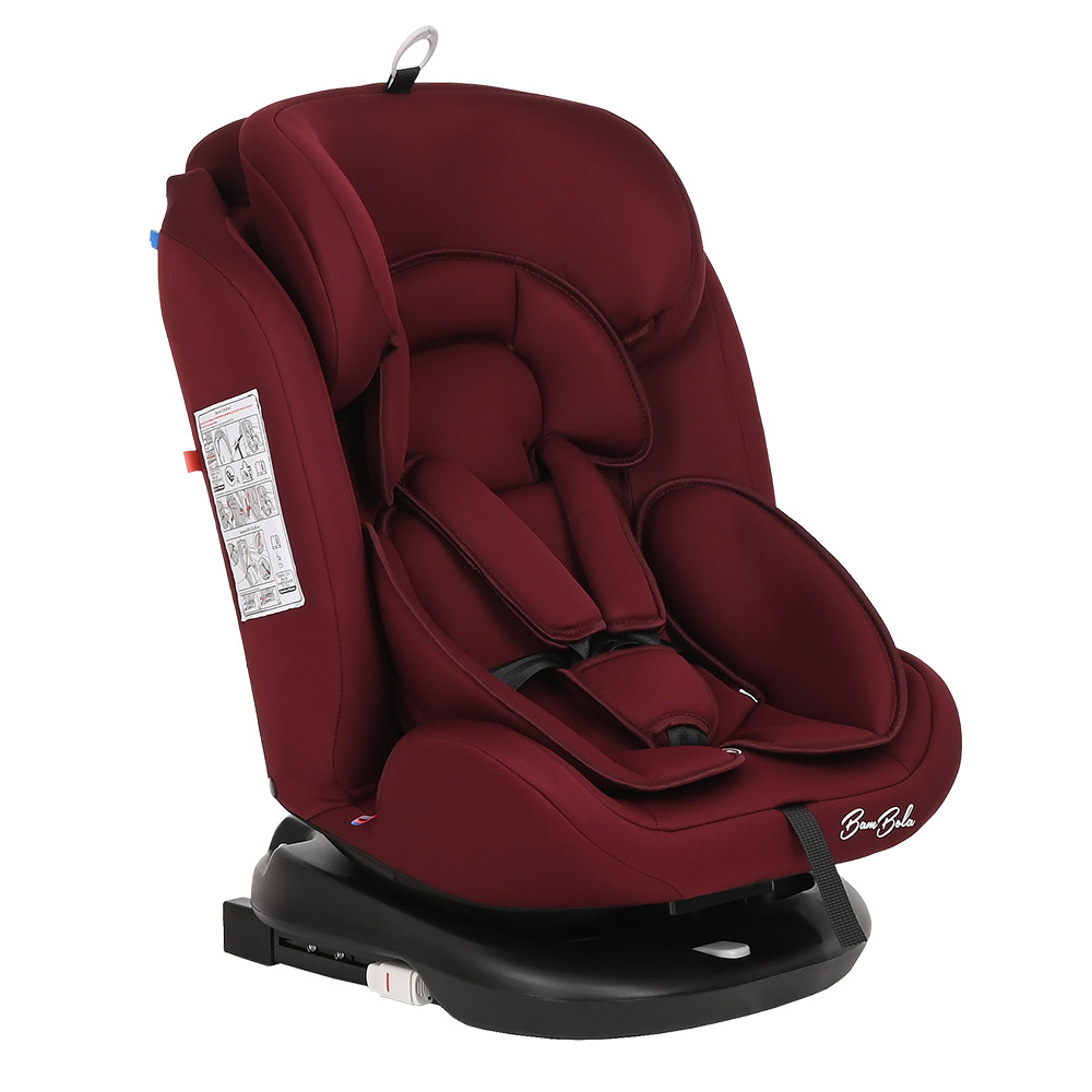 Автокресло Bambola Minori ISOFIX Темно/Красный