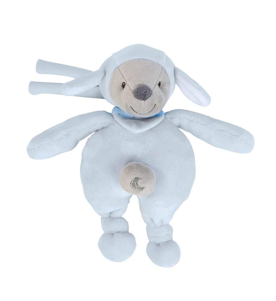 Мягкая музыкальная игрушка Nattou Soft Toy Mini Sam Toby Овечка 604079