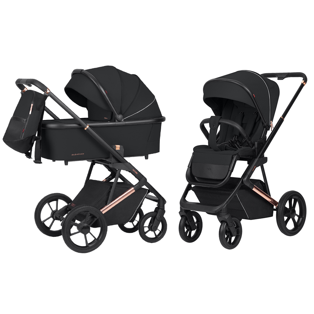 Коляска 2 в 1 Carrello Sigma CRL-6509 Obsidian Black