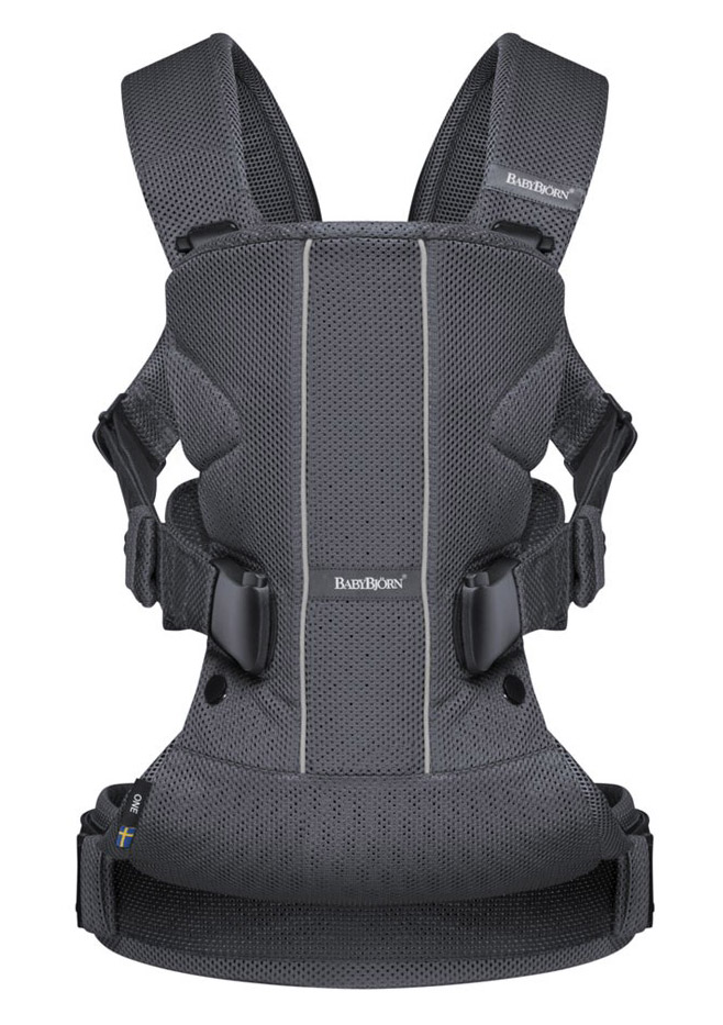 Рюкзак-Кенгуру BabyBjorn One Air Mesh Антрацитовый