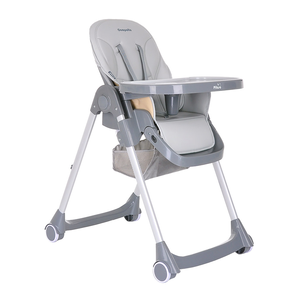 Стульчик для кормления Pituso Compatto Light Grey