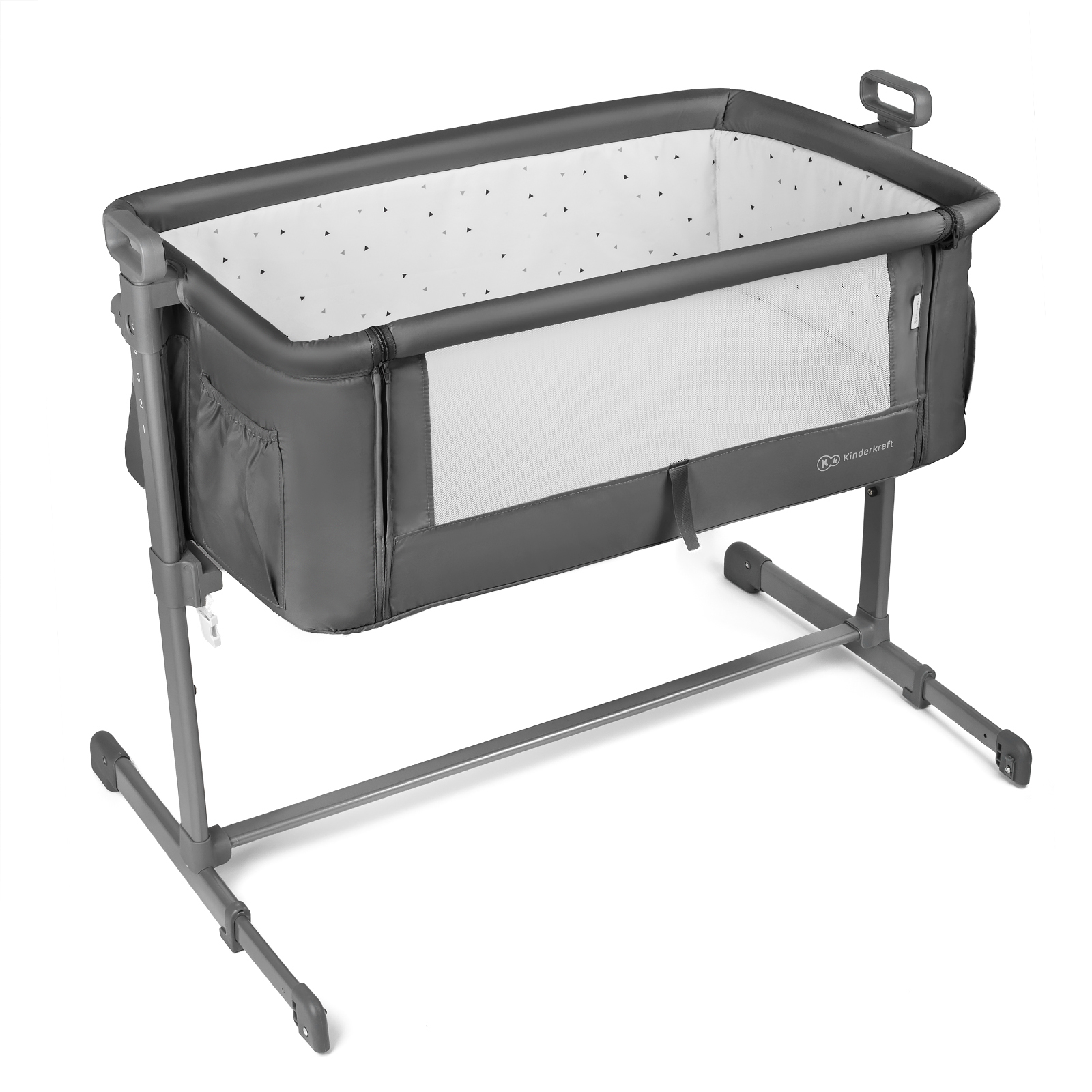 Колыбель Kinderkraft Neste dark grey