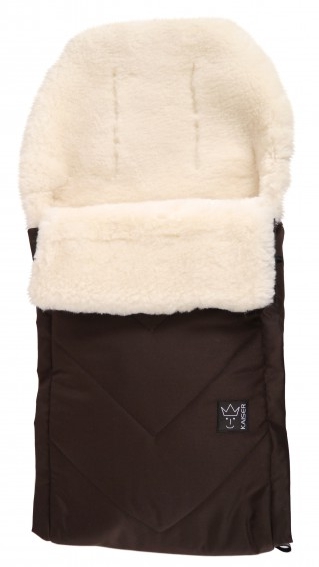 Меховой конверт Kaiser DUBLAS Brown Melange/White