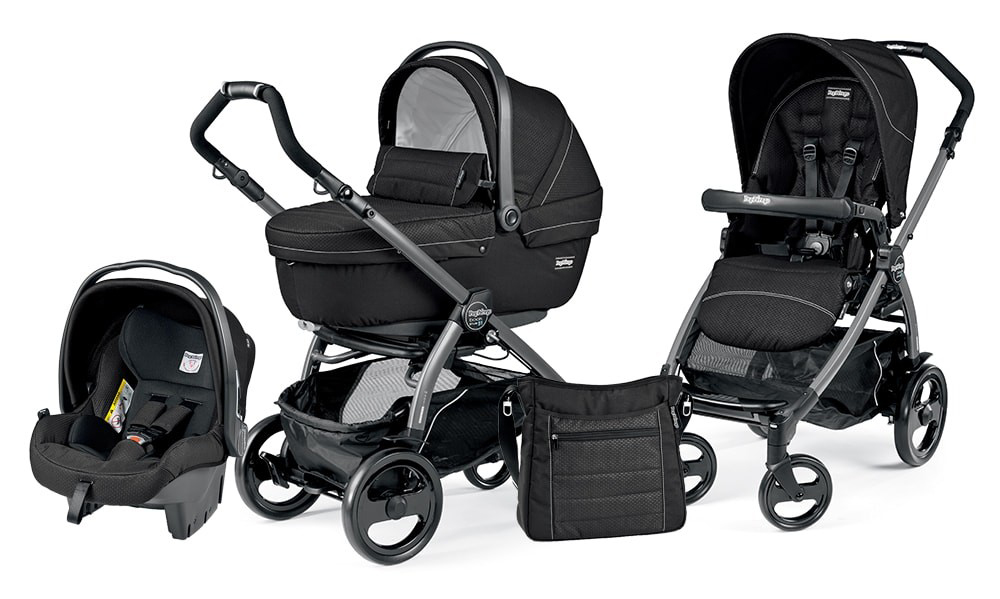 Коляска 3 в 1 Peg Perego Book 51 XL Modular System (шасси Jet) Mod Black
