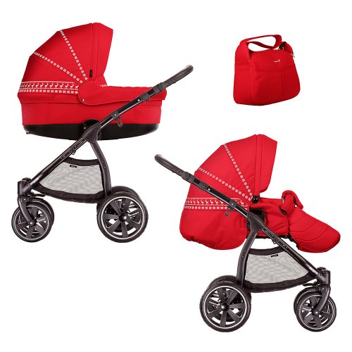 Коляска 2 в 1 Noordi Arctic Sport 618 красный
