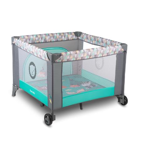 Манеж Lionelo LO-Sofie Classy Turquoise Scandi
